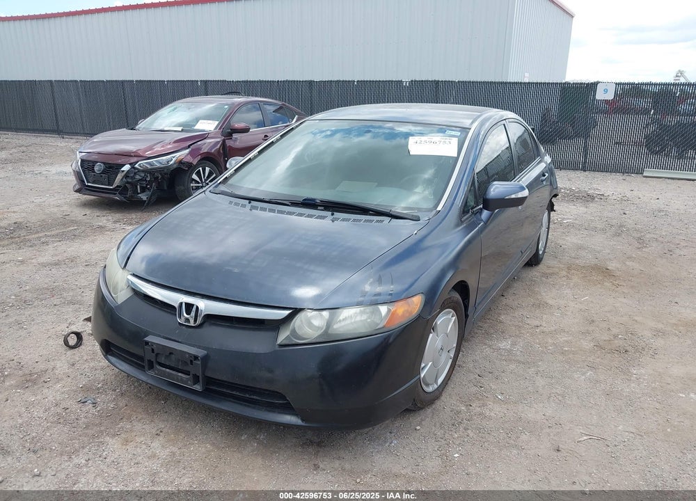 2007 HONDA CIVIC HYBRID VIN: JHMFA36267S024219