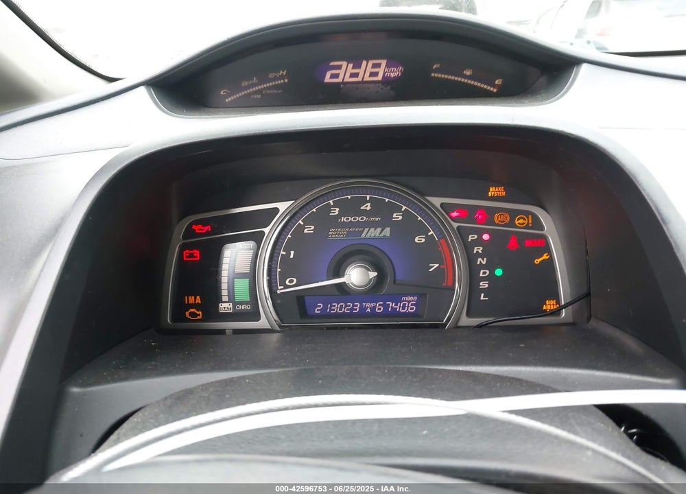 2007 HONDA CIVIC HYBRID VIN: JHMFA36267S024219