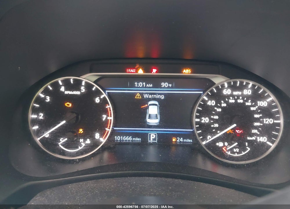 2019 NISSAN ALTIMA VIN: 1N4BL4BV8KC166130