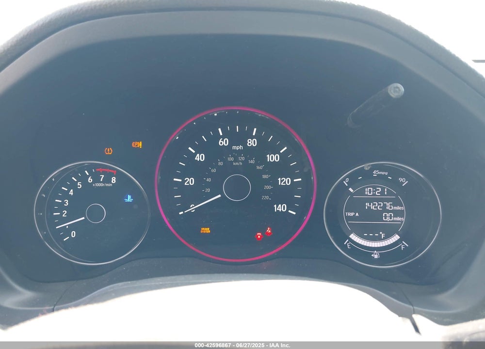 2016 HONDA HR-V VIN: 3CZRU5G53GM738788