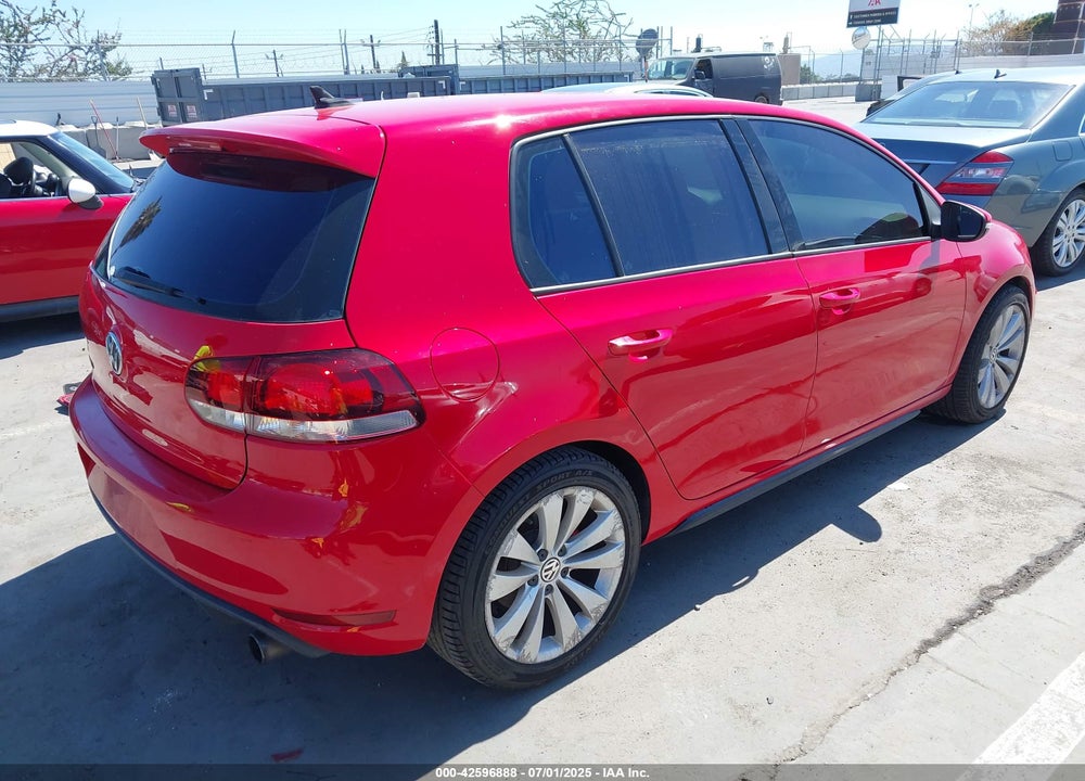 2012 VOLKSWAGEN GTI VIN: WVWHD7AJ6CW013022