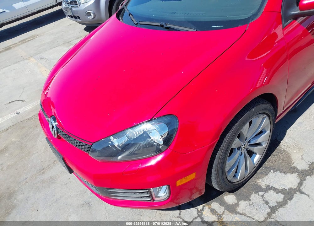 2012 VOLKSWAGEN GTI VIN: WVWHD7AJ6CW013022