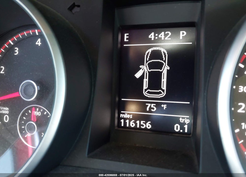 2012 VOLKSWAGEN GTI VIN: WVWHD7AJ6CW013022