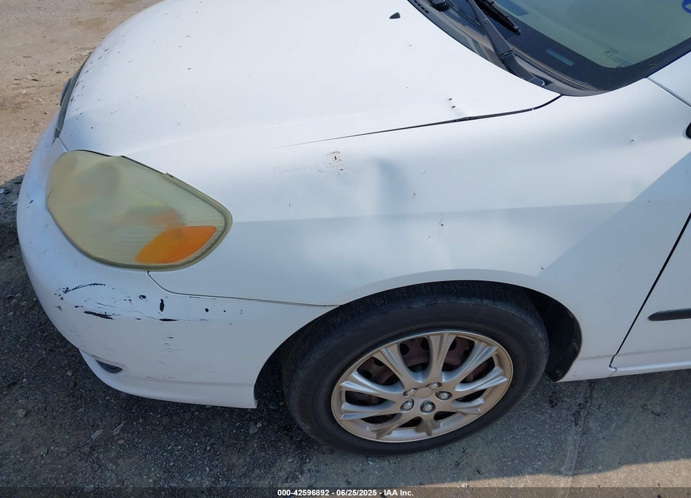 2004 TOYOTA COROLLA CE VIN: 2T1BR32E84C298494