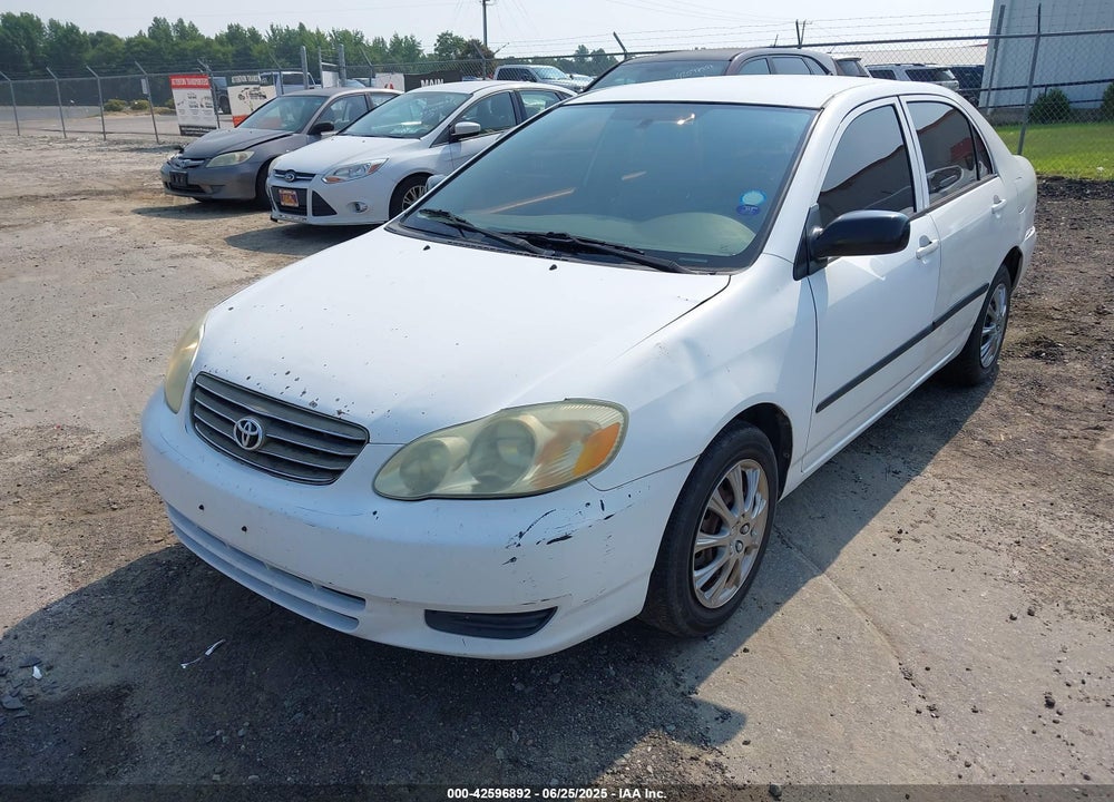 2004 TOYOTA COROLLA CE VIN: 2T1BR32E84C298494