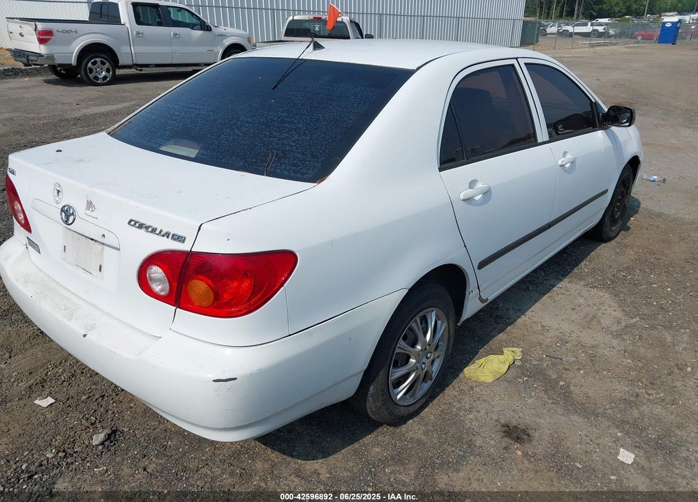 2004 TOYOTA COROLLA CE VIN: 2T1BR32E84C298494
