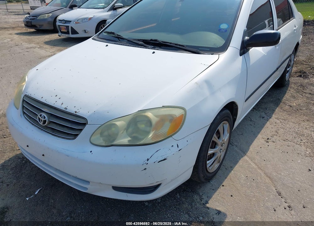 2004 TOYOTA COROLLA CE VIN: 2T1BR32E84C298494