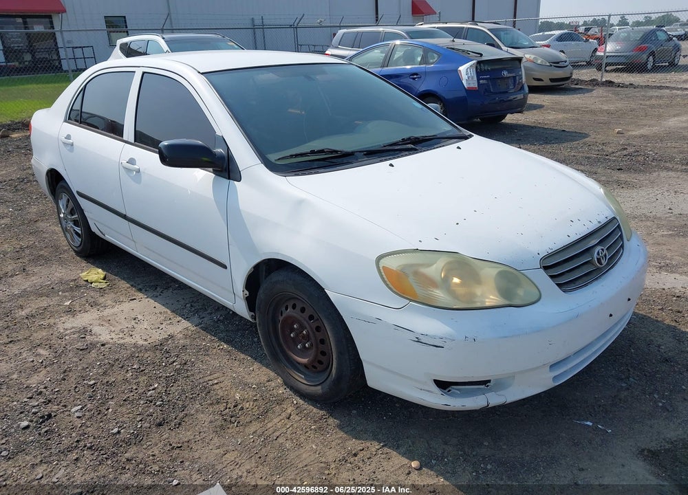 2004 TOYOTA COROLLA CE VIN: 2T1BR32E84C298494