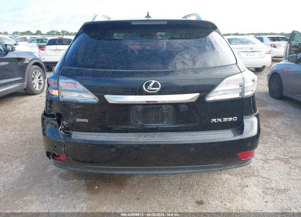 2012 LEXUS RX350 VIN: 2T2ZK1BA5CC078180