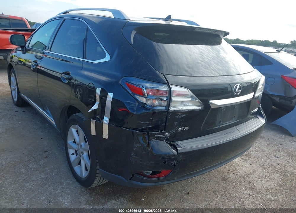 2012 LEXUS RX350 VIN: 2T2ZK1BA5CC078180