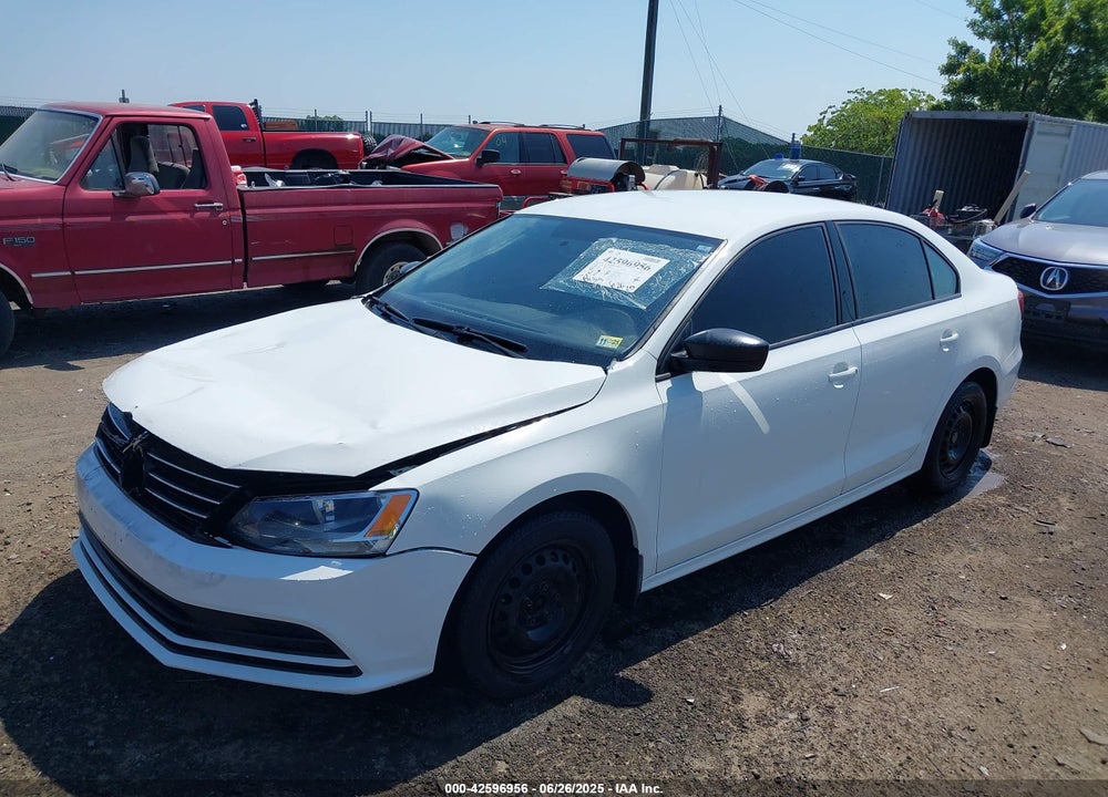 2015 VOLKSWAGEN JETTA VIN: 3VW2K7AJXFM339645