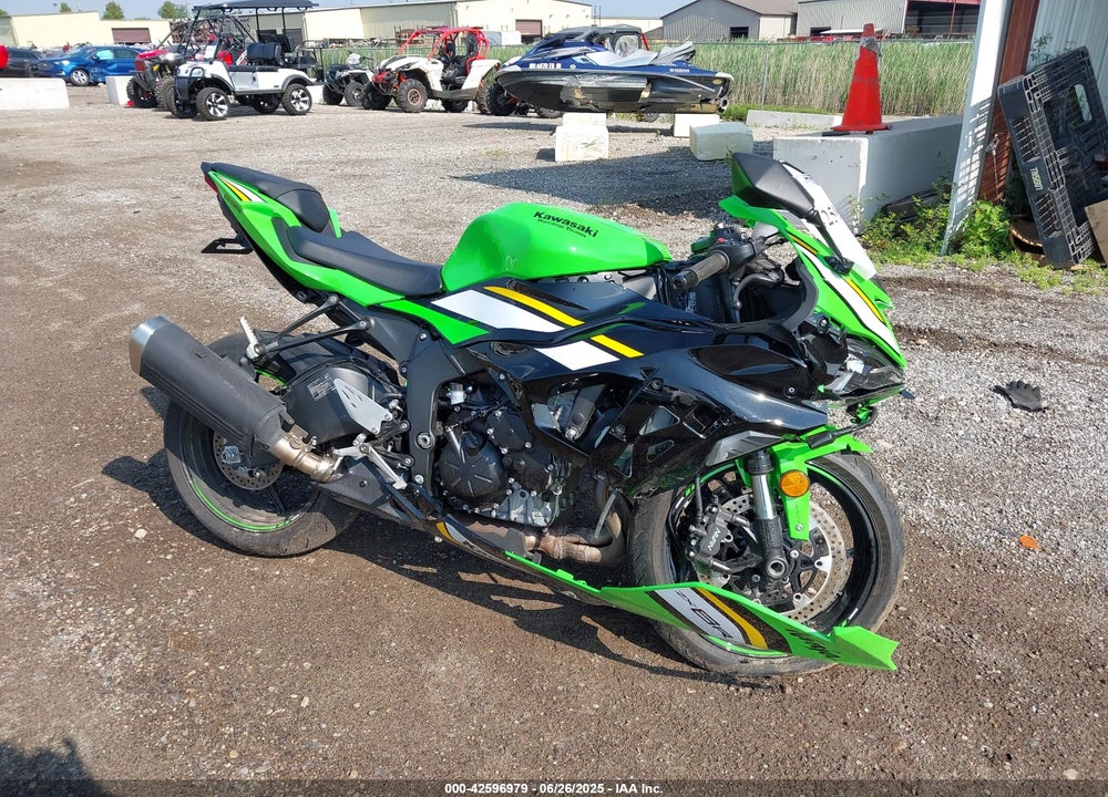 2025 KAWASAKI ZX636 K VIN: JKBZXJJ14SA018505
