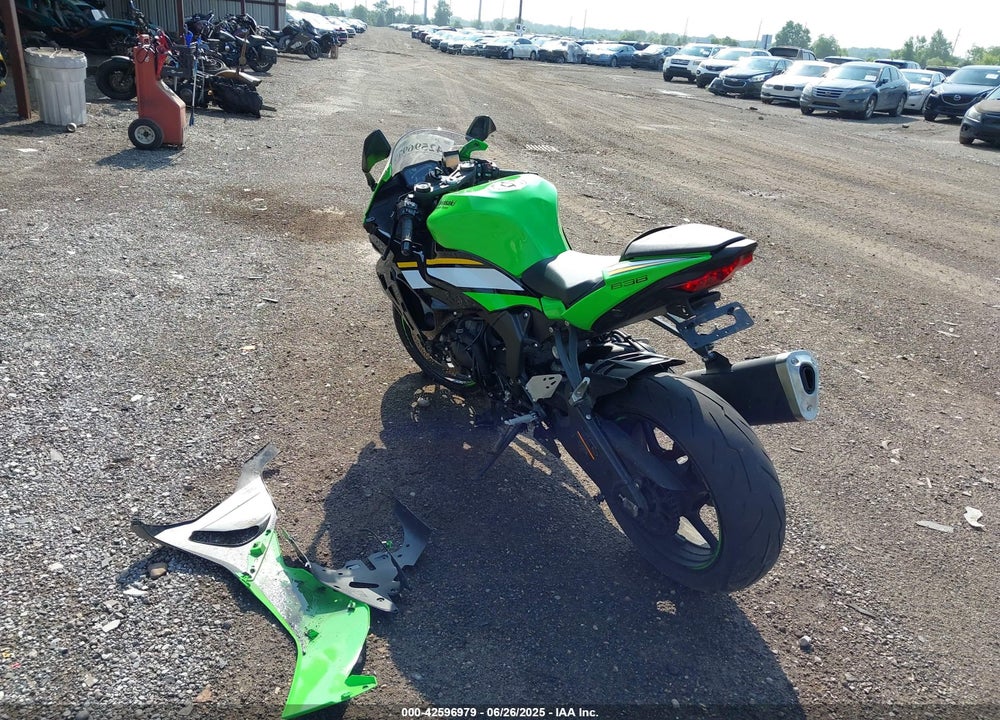 2025 KAWASAKI ZX636 K VIN: JKBZXJJ14SA018505