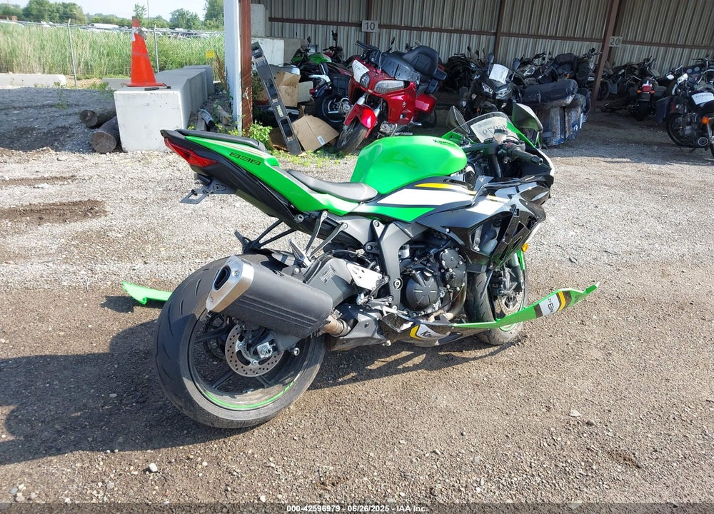 2025 KAWASAKI ZX636 K VIN: JKBZXJJ14SA018505