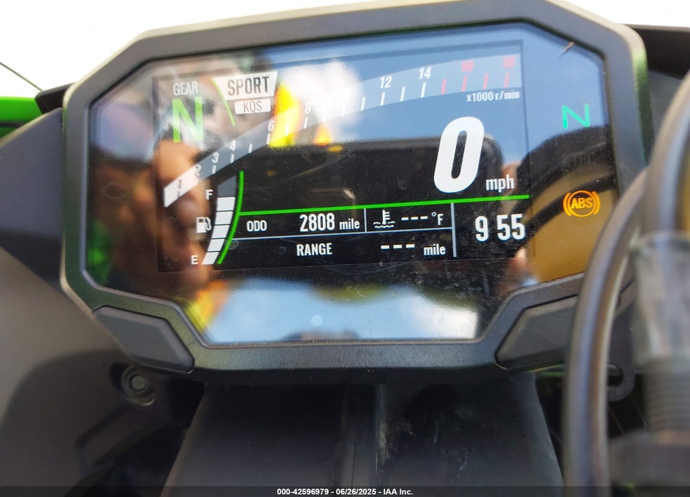 2025 KAWASAKI ZX636 K VIN: JKBZXJJ14SA018505