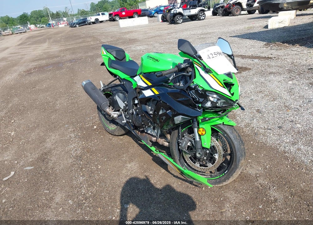 2025 KAWASAKI ZX636 K VIN: JKBZXJJ14SA018505