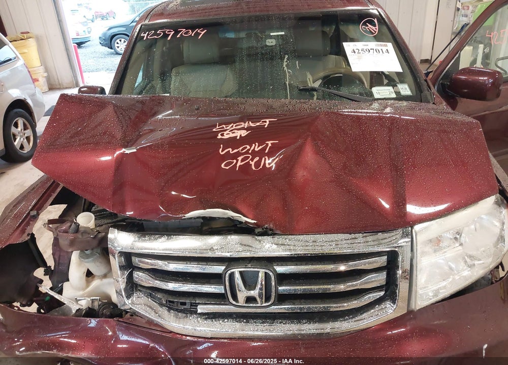 2013 HONDA PILOT VIN: 5FNYF4H58DB020724