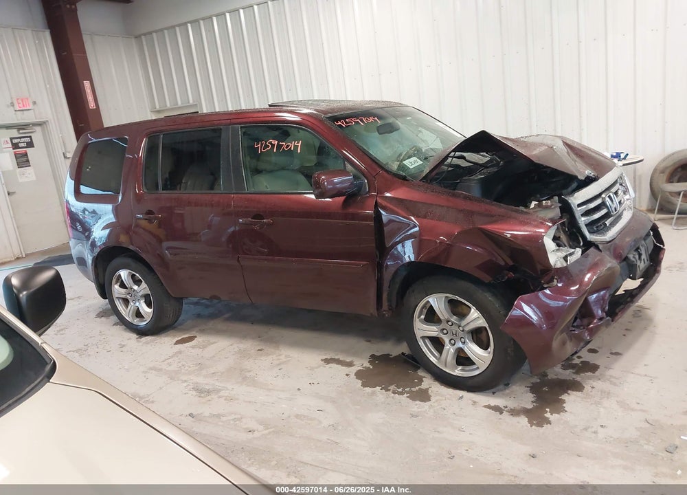 2013 HONDA PILOT VIN: 5FNYF4H58DB020724