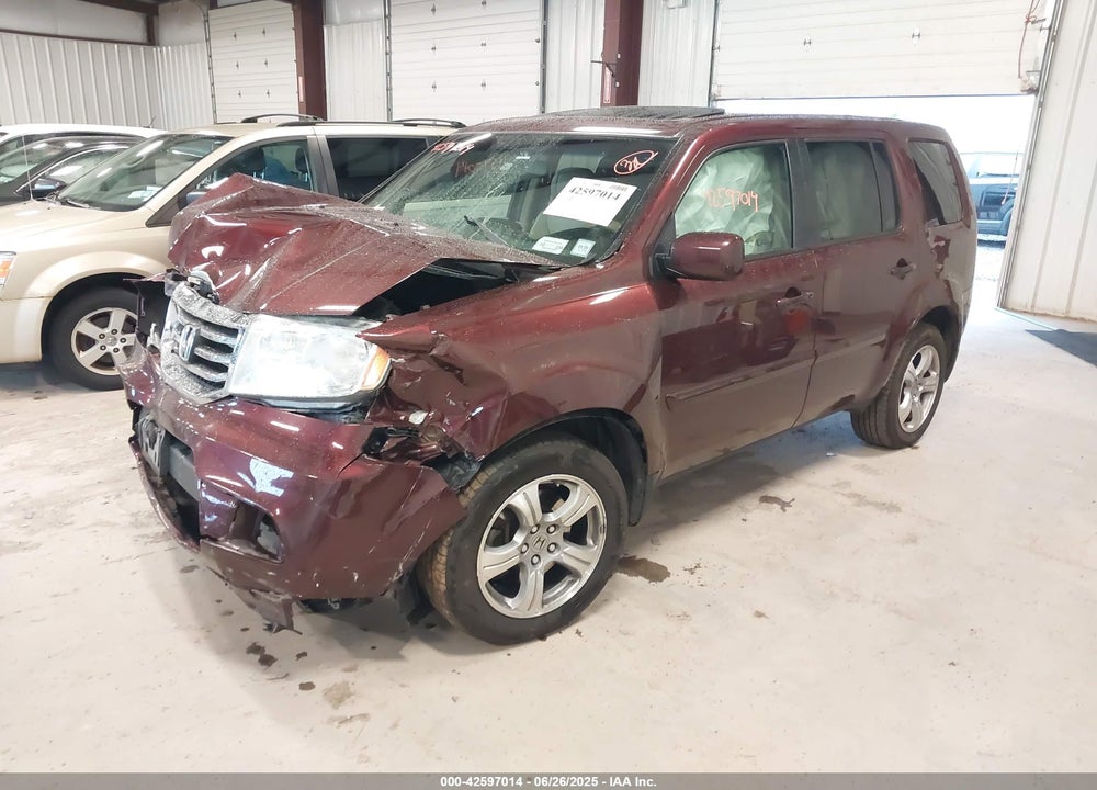 2013 HONDA PILOT VIN: 5FNYF4H58DB020724