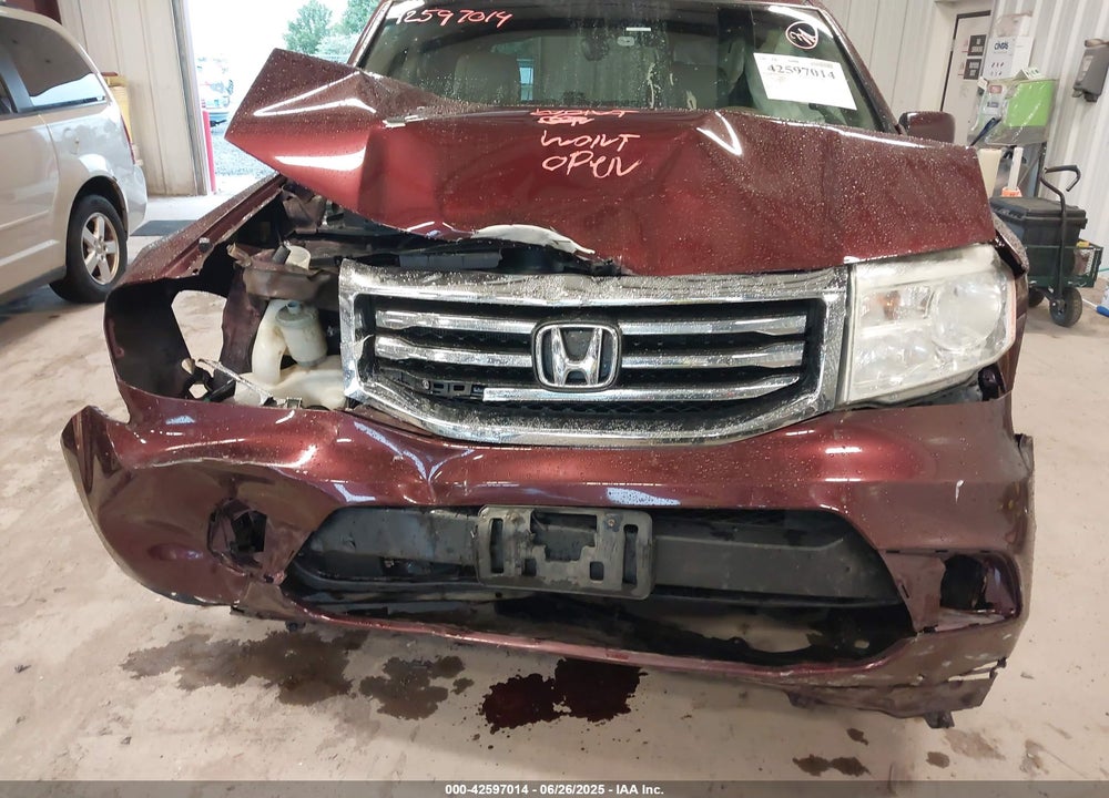 2013 HONDA PILOT VIN: 5FNYF4H58DB020724