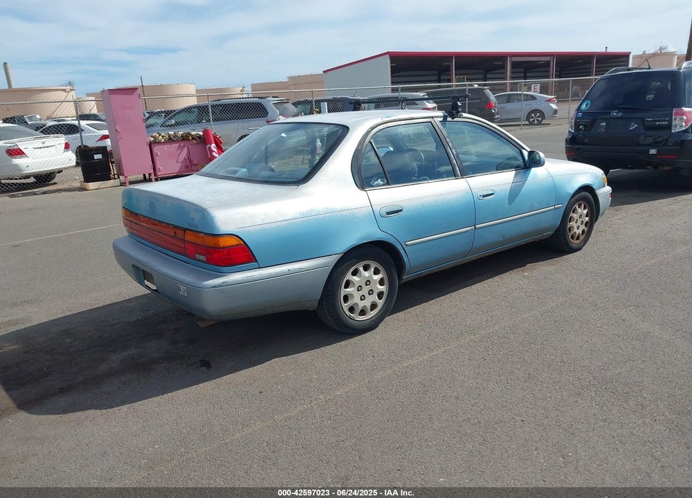 1994 TOYOTA COROLLA LE VIN: JT2AE00B9R0050716