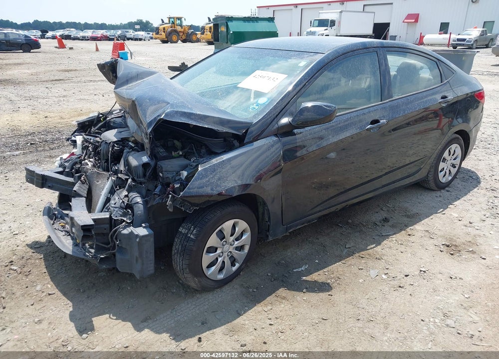 2017 HYUNDAI ACCENT VIN: KMHCT4AE9HU353648