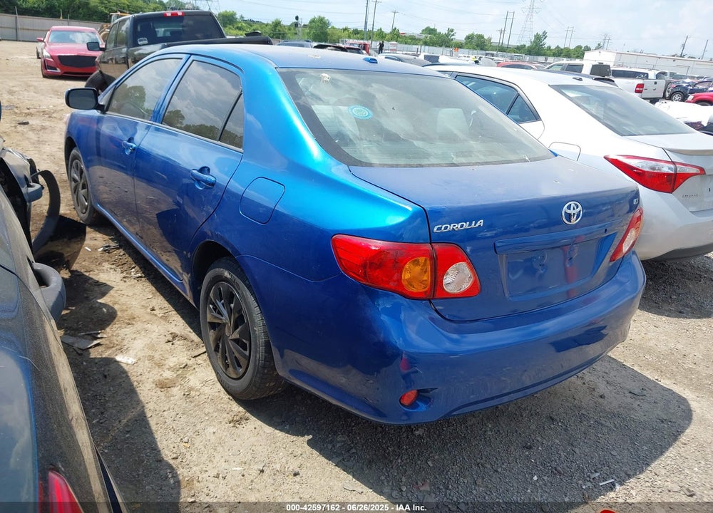 2009 TOYOTA COROLLA VIN: JTDBL40E099065698
