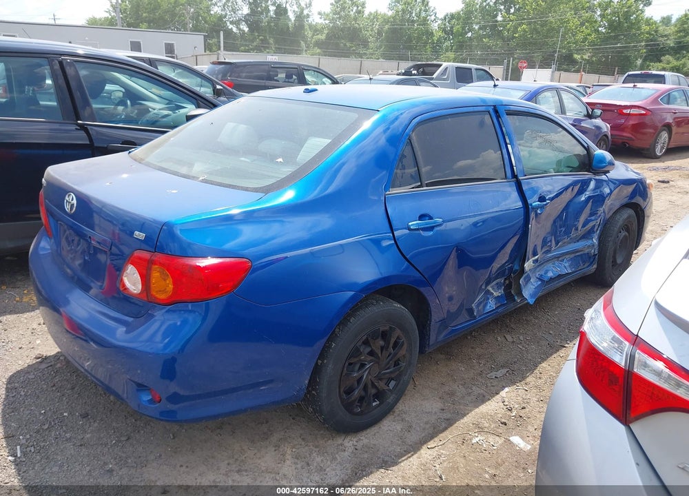 2009 TOYOTA COROLLA VIN: JTDBL40E099065698