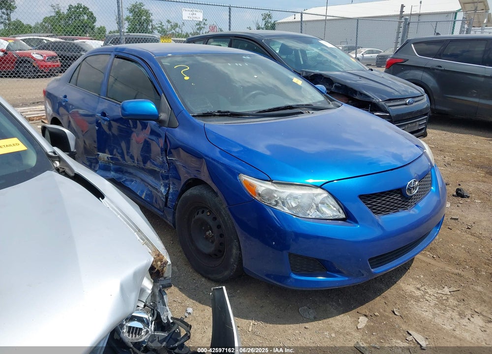 2009 TOYOTA COROLLA VIN: JTDBL40E099065698