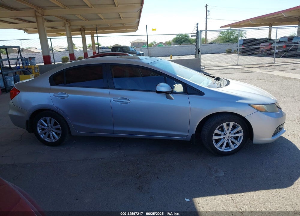 2012 HONDA CIVIC EX-L VIN: 2HGFB2F9XCH526174