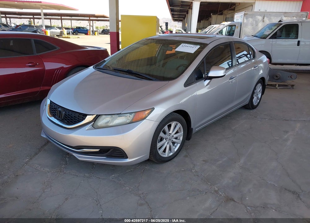 2012 HONDA CIVIC EX-L VIN: 2HGFB2F9XCH526174