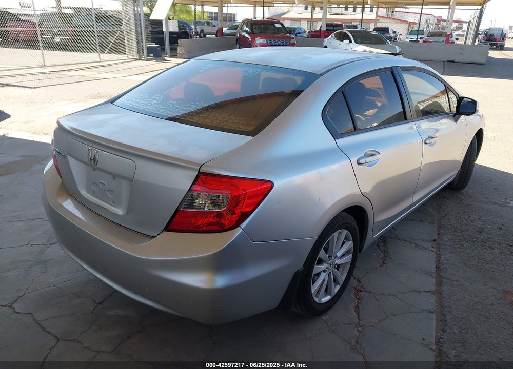 2012 HONDA CIVIC EX-L VIN: 2HGFB2F9XCH526174