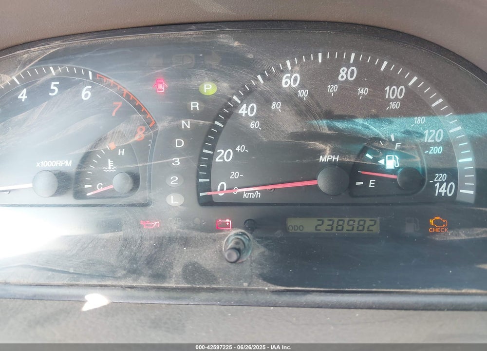 2003 TOYOTA CAMRY LE/LE V6/SE V6/XLE V6 VIN: 4T1BF32K934554802