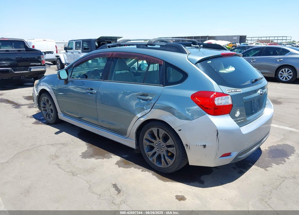 2012 SUBARU IMPREZA VIN: JF1GPAL6XCG214964