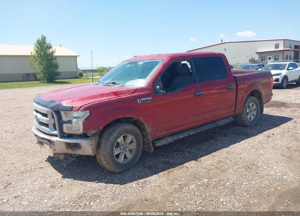 2016 FORD F-150 VIN: 1FTEW1E84GFB73150