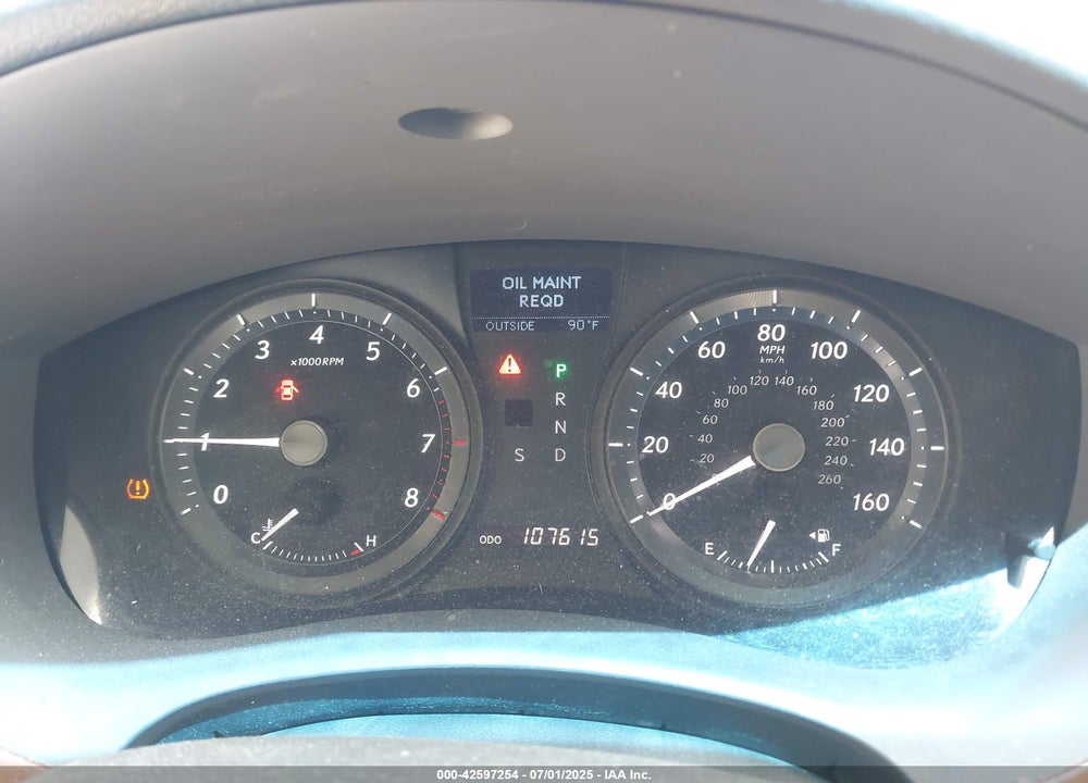2008 LEXUS ES350 VIN: JTHBJ46G582264234