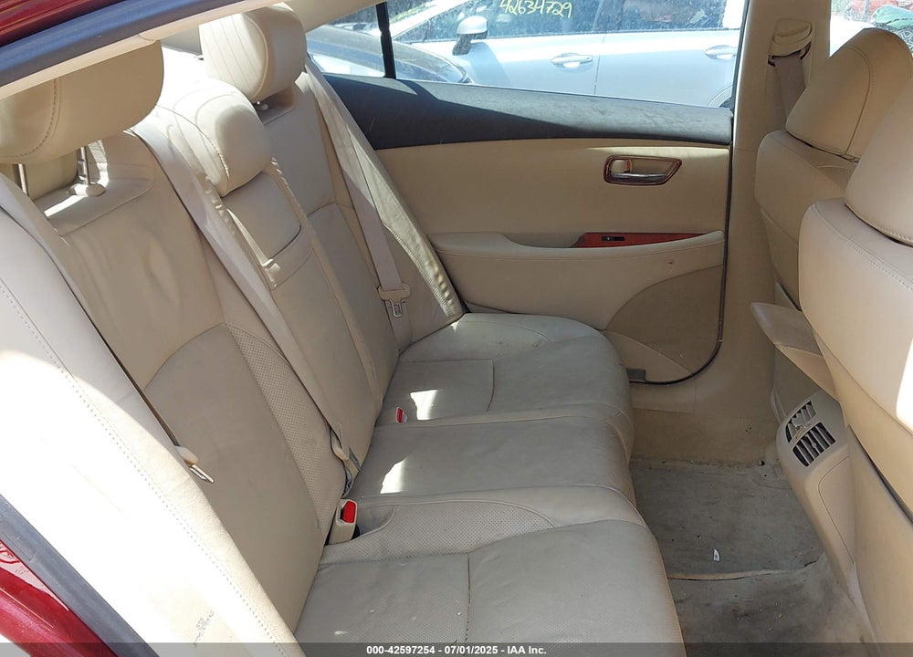 2008 LEXUS ES350 VIN: JTHBJ46G582264234