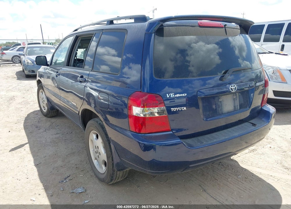 2007 TOYOTA HIGHLANDER LIMITED V6 VIN: JTEEP21A070197861