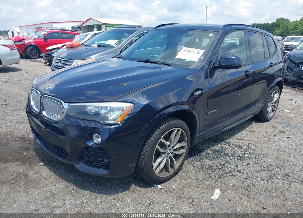 2016 BMW X3 VIN: 5UXWX9C55G0D91904