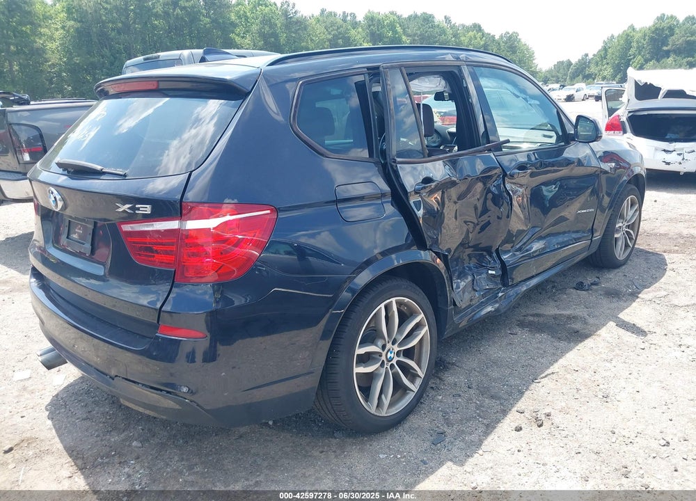 2016 BMW X3 VIN: 5UXWX9C55G0D91904