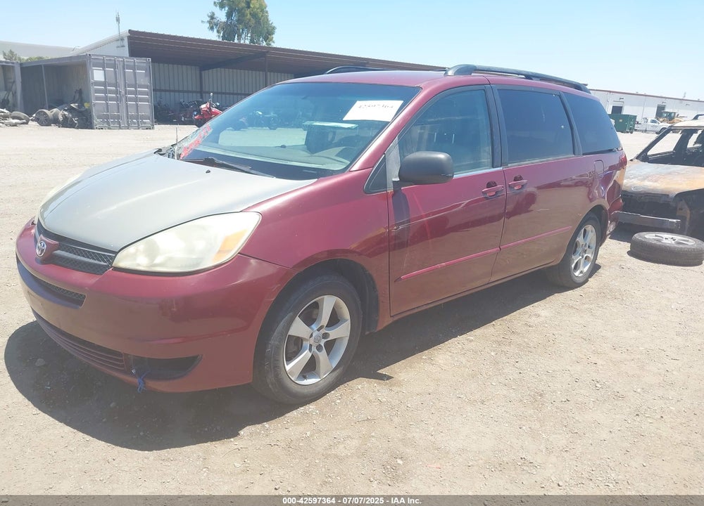 2005 TOYOTA SIENNA LE VIN: 5TDZA23C55S316004