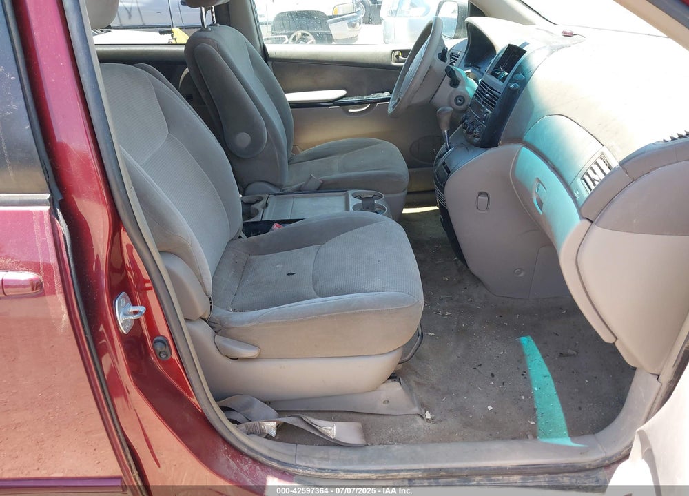 2005 TOYOTA SIENNA LE VIN: 5TDZA23C55S316004