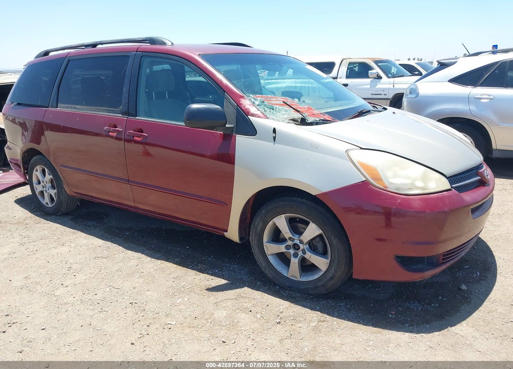2005 TOYOTA SIENNA LE VIN: 5TDZA23C55S316004
