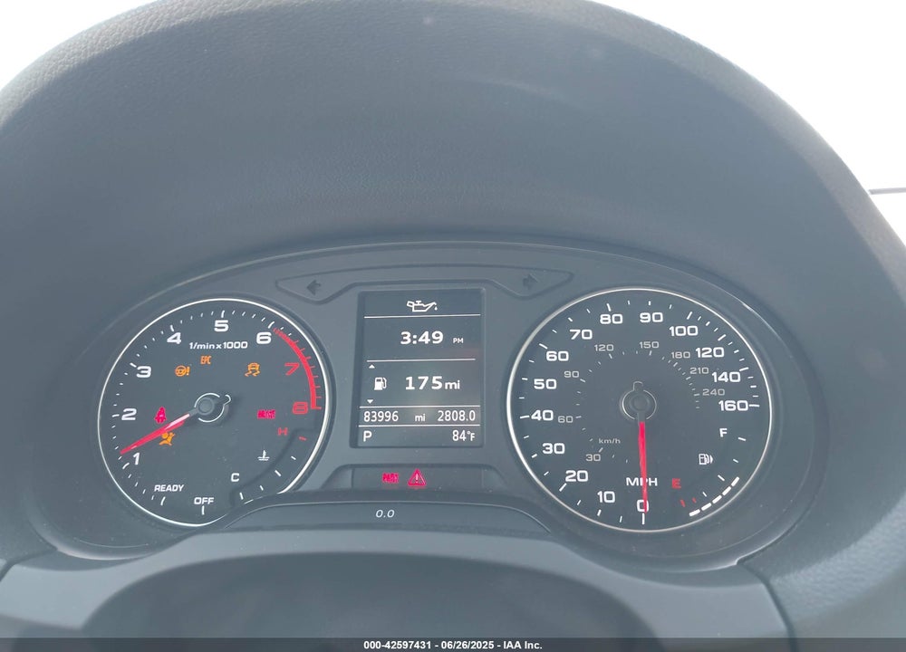 2017 AUDI A3 VIN: WAUAUGFF9H1080723