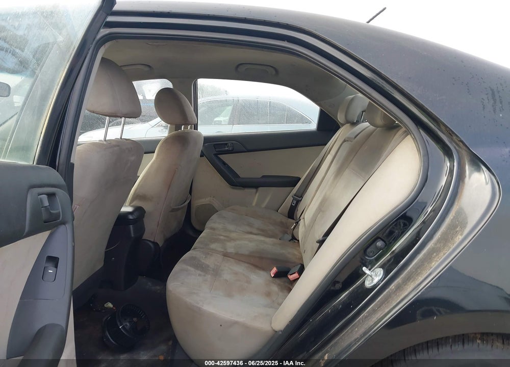 2010 KIA FORTE VIN: KNAFU4A26A5050635