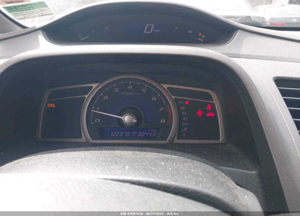 2011 HONDA CIVIC LX VIN: 2HGFA1F56BH536953