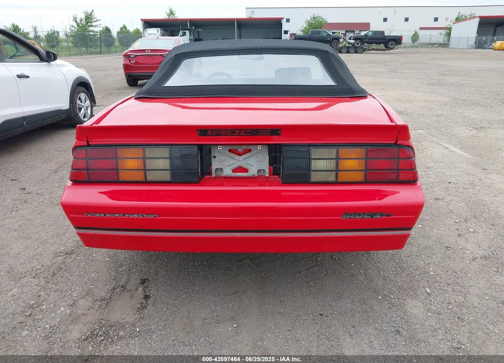 1989 CHEVROLET CAMARO VIN: 1G1FP31E8KL181862
