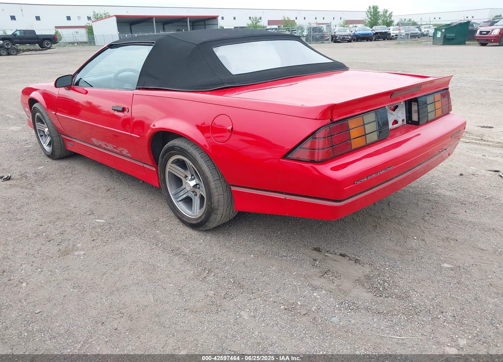 1989 CHEVROLET CAMARO VIN: 1G1FP31E8KL181862
