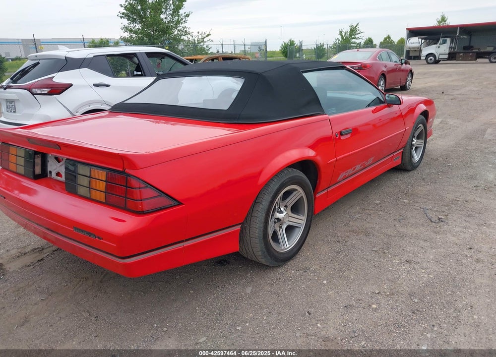 1989 CHEVROLET CAMARO VIN: 1G1FP31E8KL181862