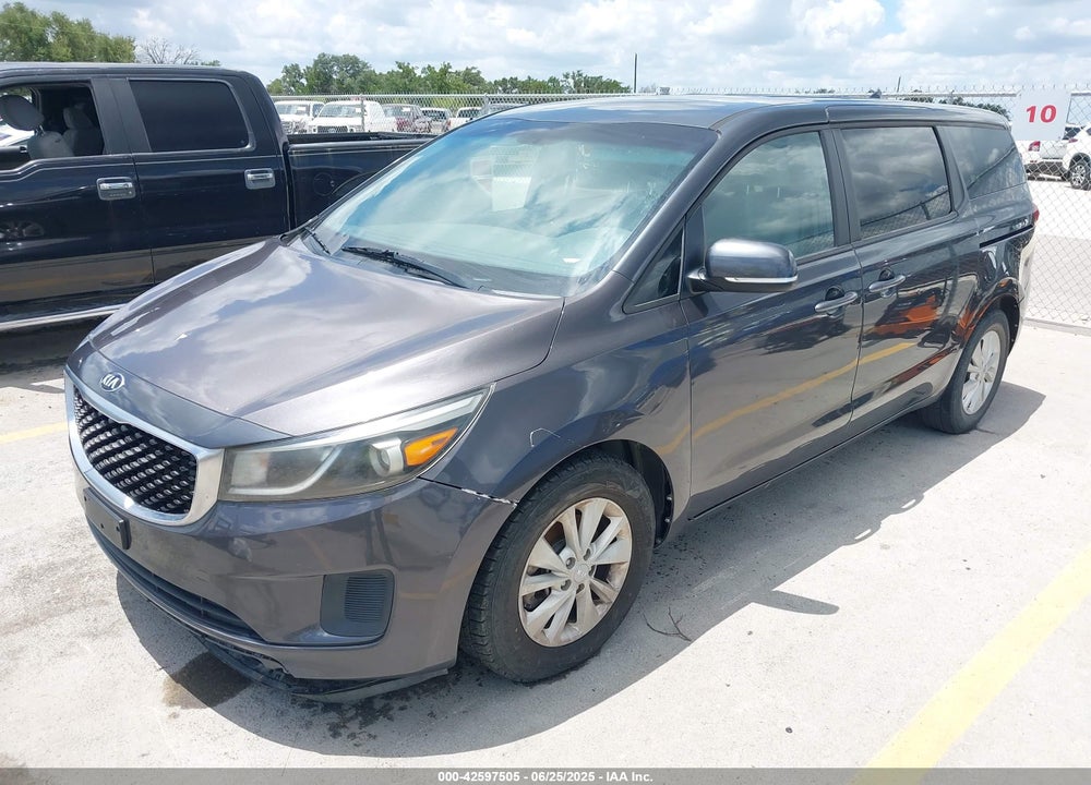 2017 KIA SEDONA LX VIN: KNDMB5C10H6243488